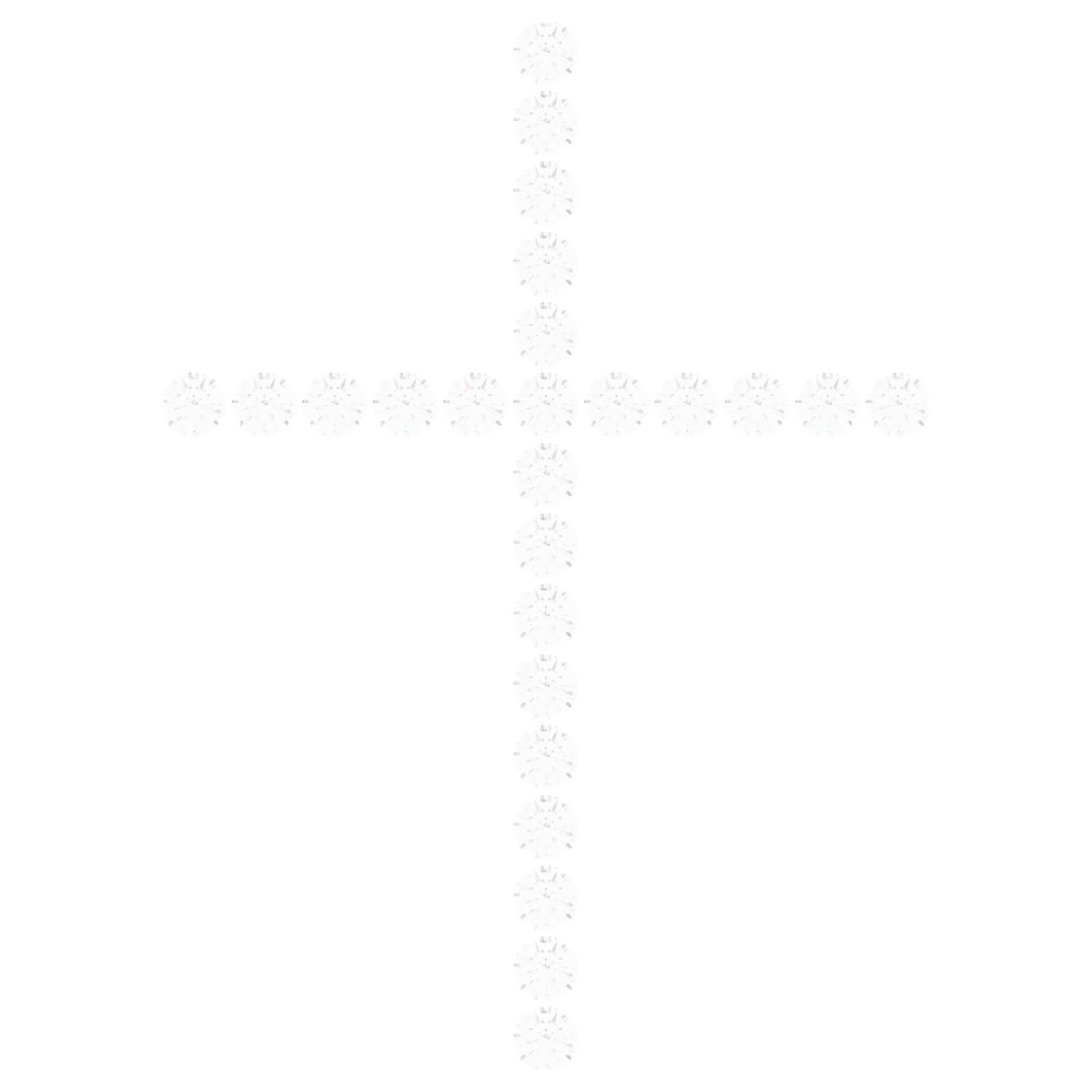 Accented Cross Necklace or Pendant