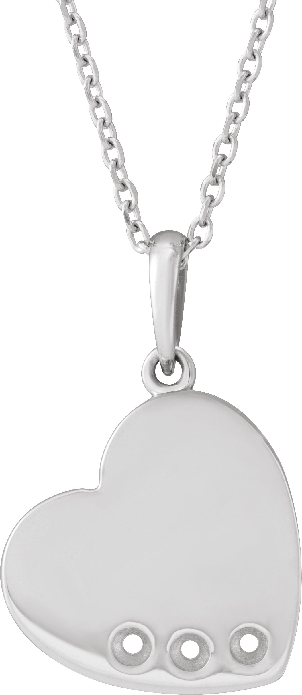 Family Heart Necklace or Pendant