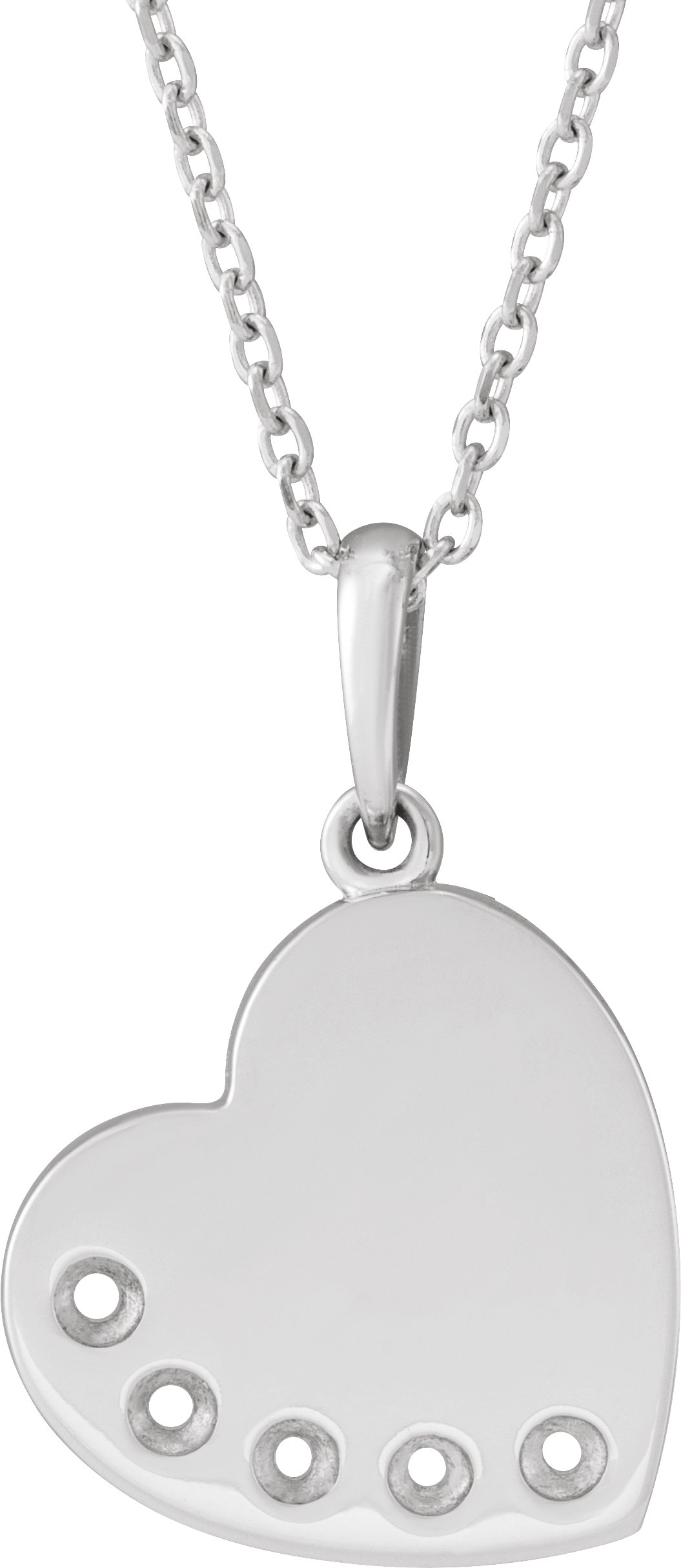 Family Heart Necklace or Pendant