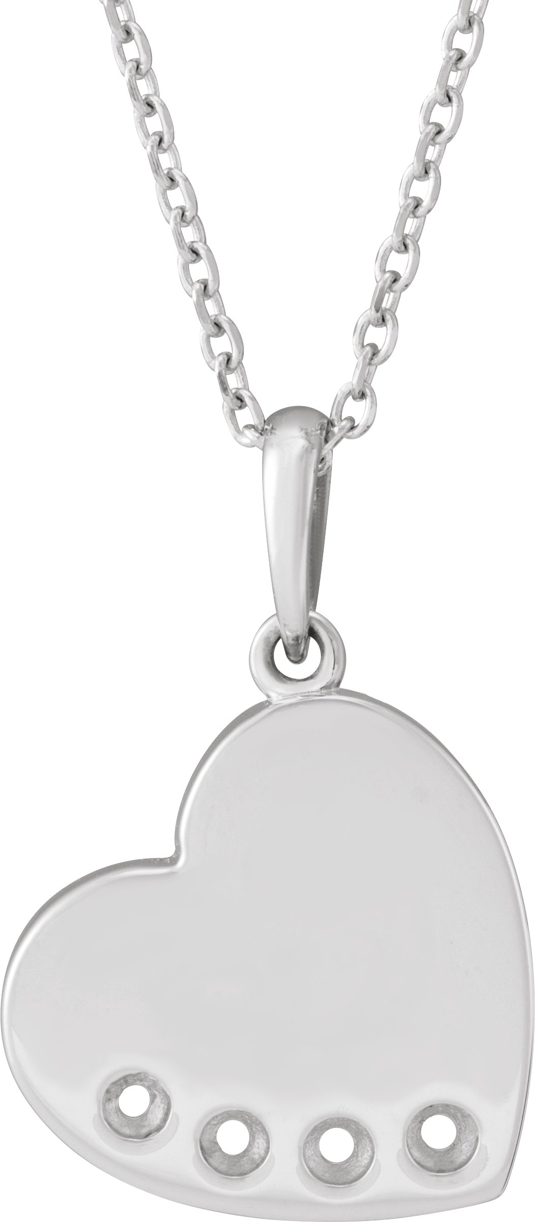 Family Heart Necklace or Pendant