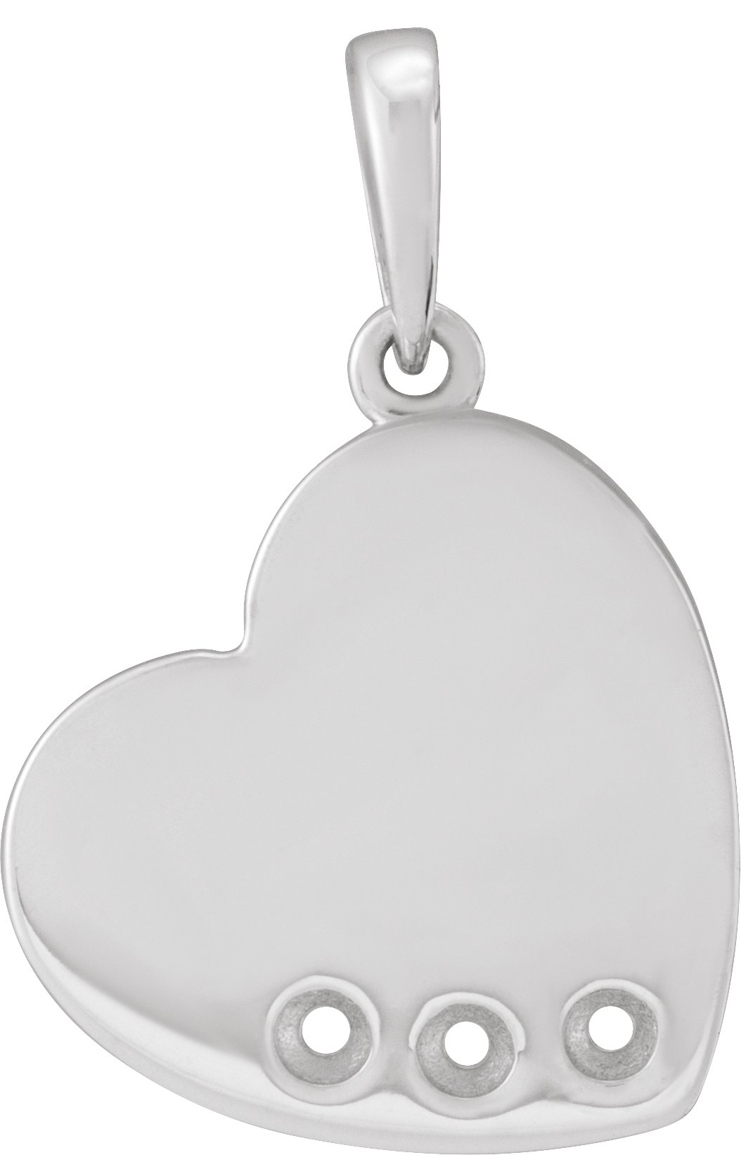 Family Heart Necklace or Pendant