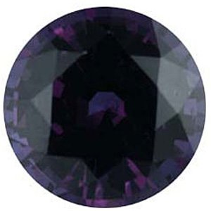 Round Natural Purple Garnet (Notable Gems)