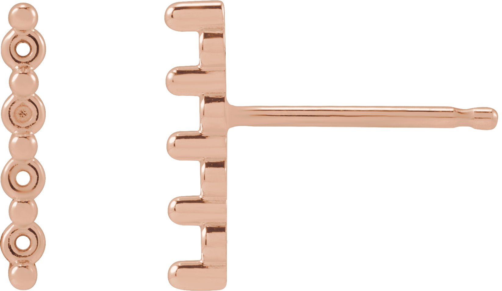 Accented Bar Earrings