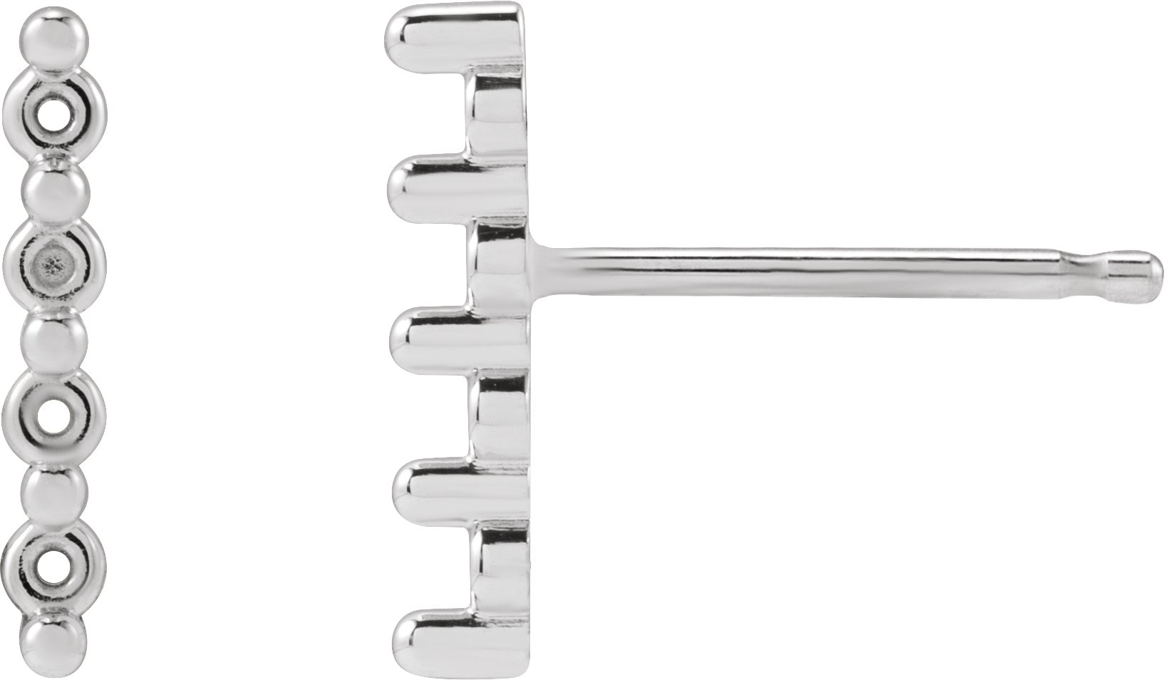 Accented Bar Earrings
