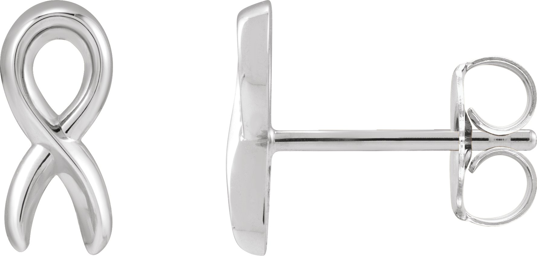 Survivor Ribbon Earrings