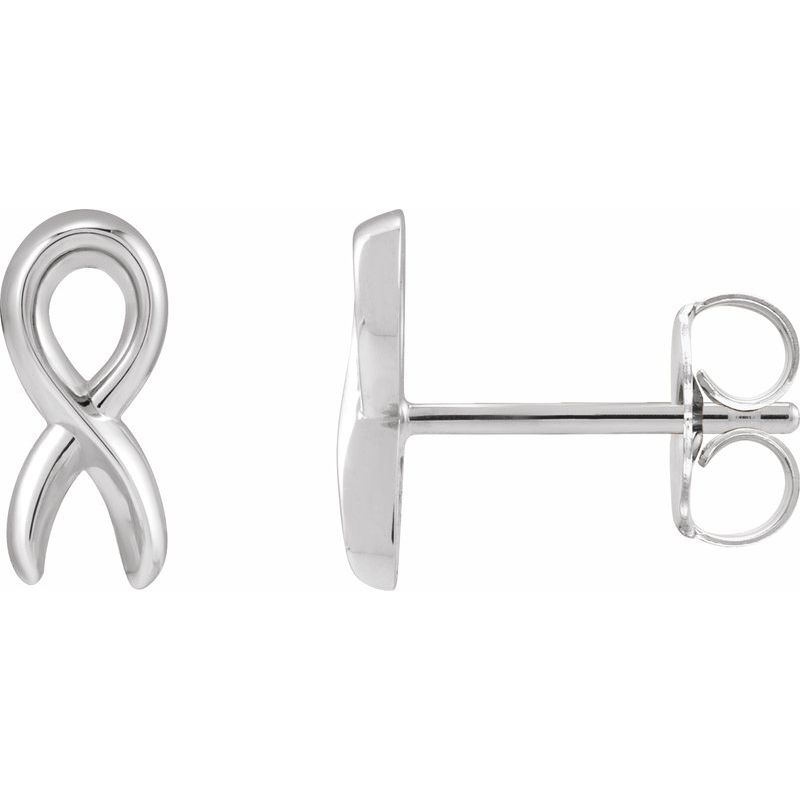 Survivor Ribbon Earrings