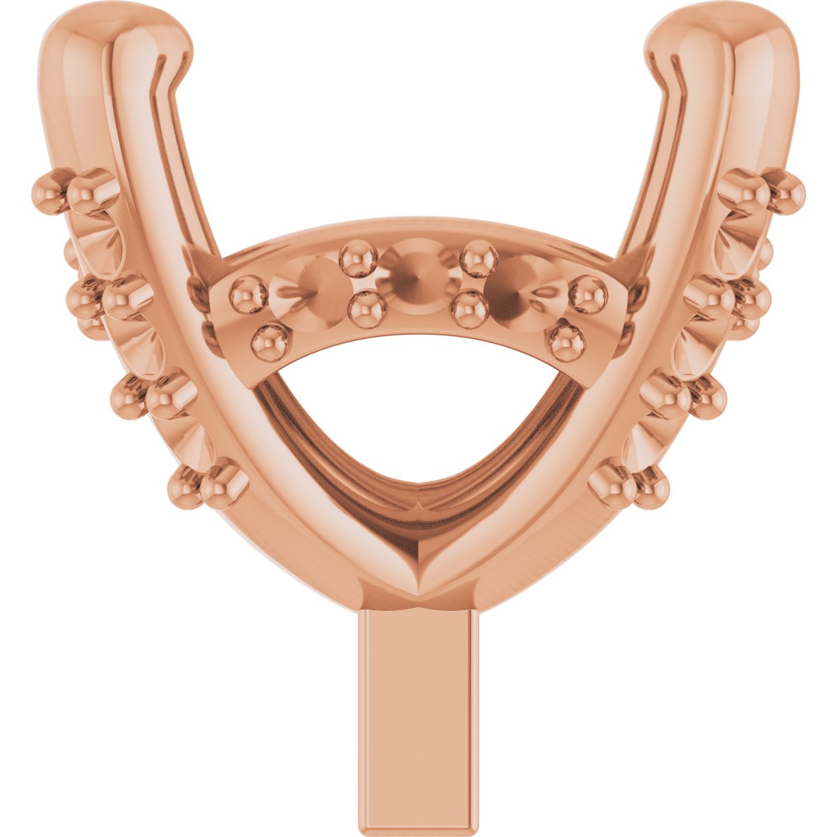 Hidden Halo-Style Peg Setting