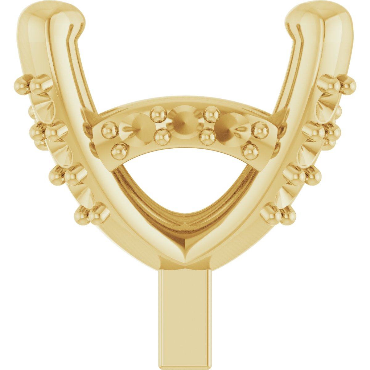 Hidden Halo-Style Peg Setting