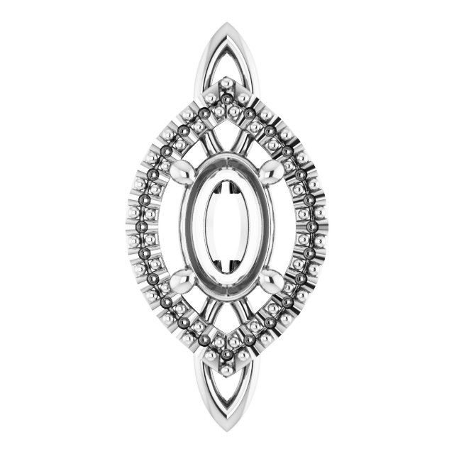 14k White Gold