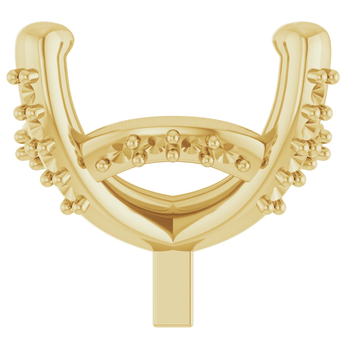 Hidden Halo-Style Peg Setting
