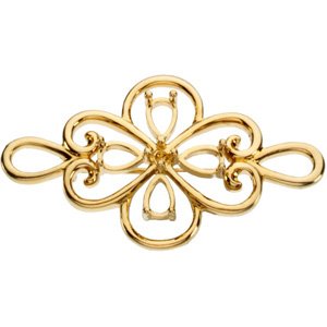 Sculptural Brooch