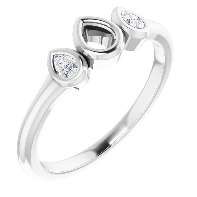 14k White Gold