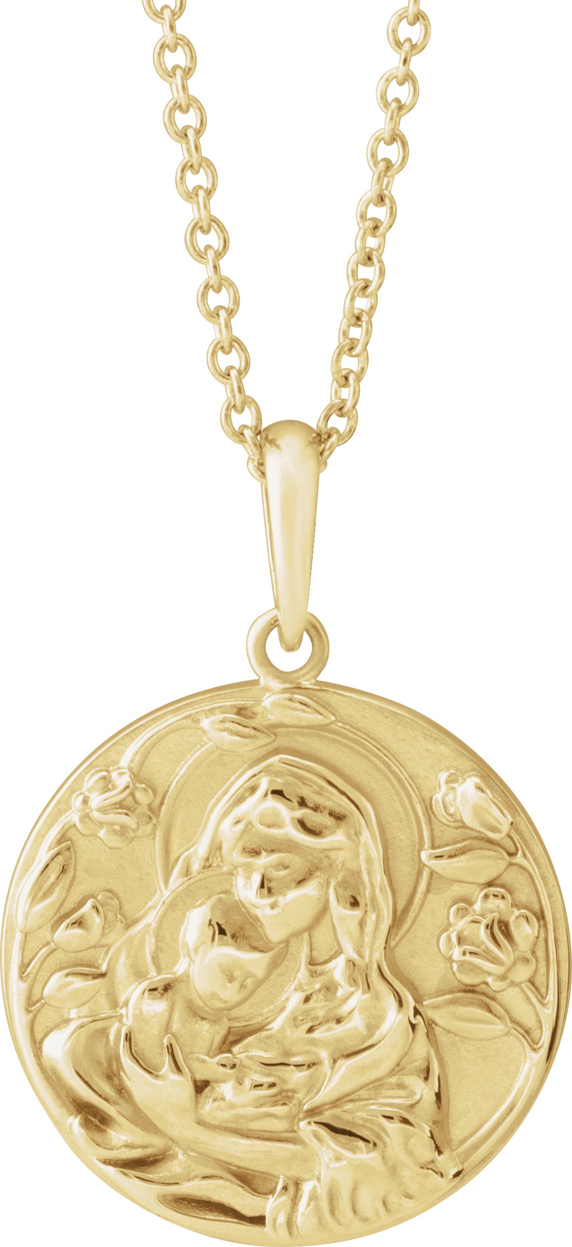 Madonna and Child Necklace or Pendant
