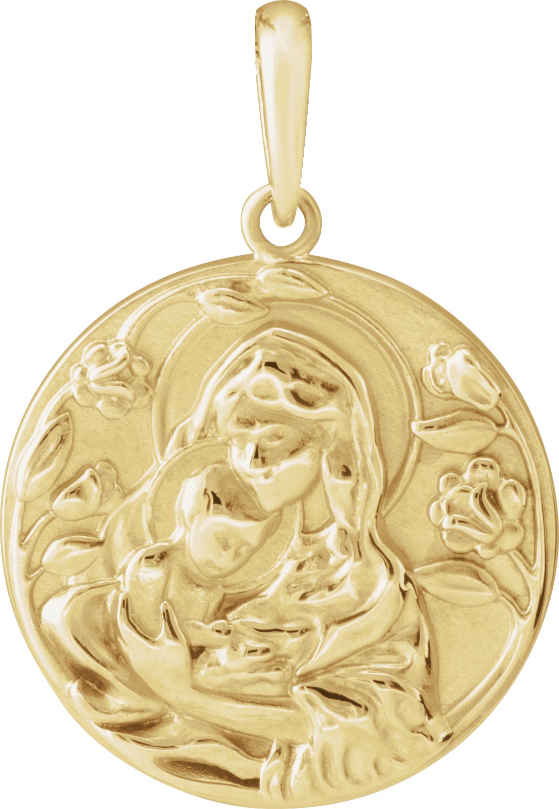 Madonna and Child Necklace or Pendant