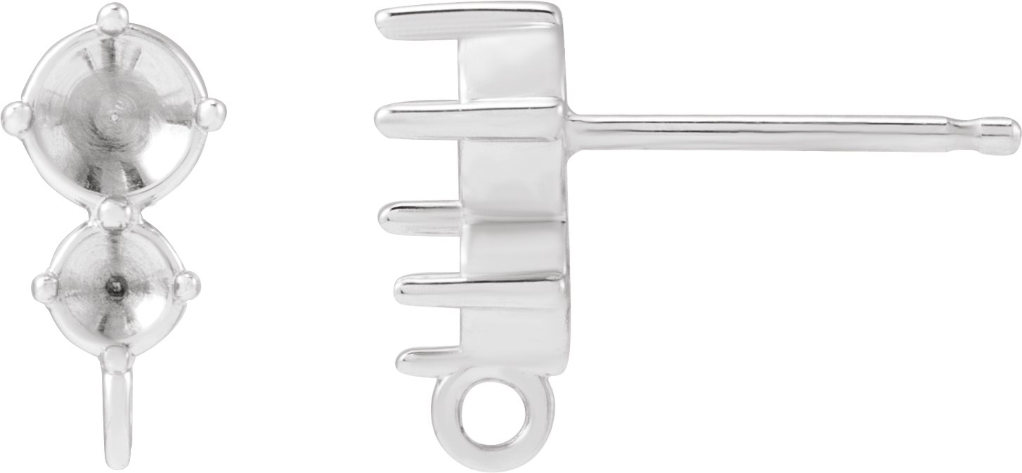 Accented Earring Top