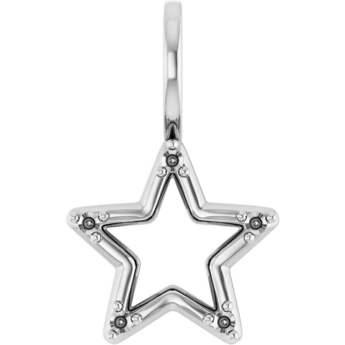 Accented Star Charm/Pendant