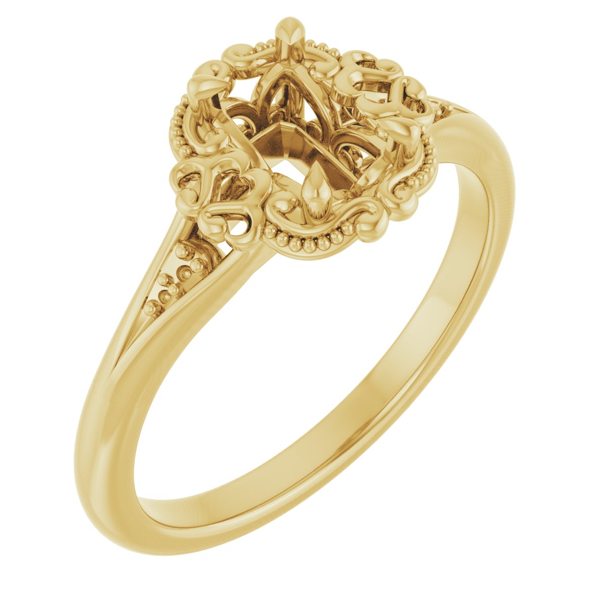 14k Yellow Gold