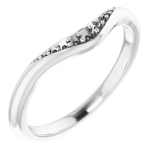 Band Mounting for 7x5 mm Oval Ring