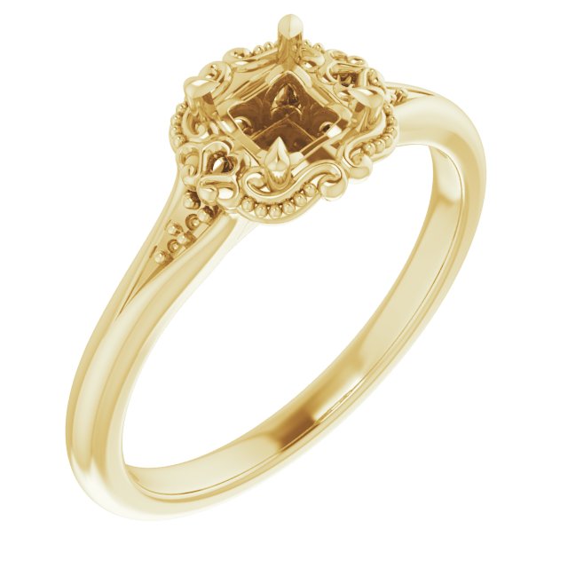 14k Yellow Gold
