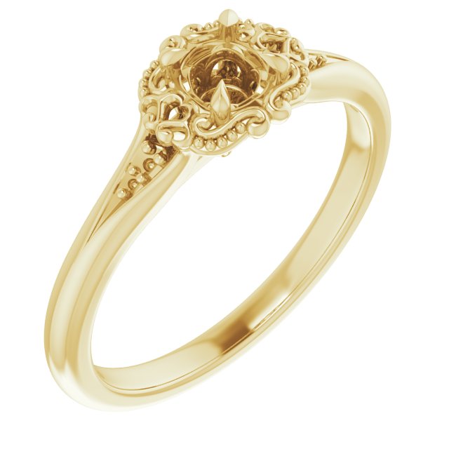 14k Yellow Gold