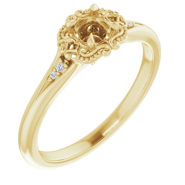 14k Yellow Gold