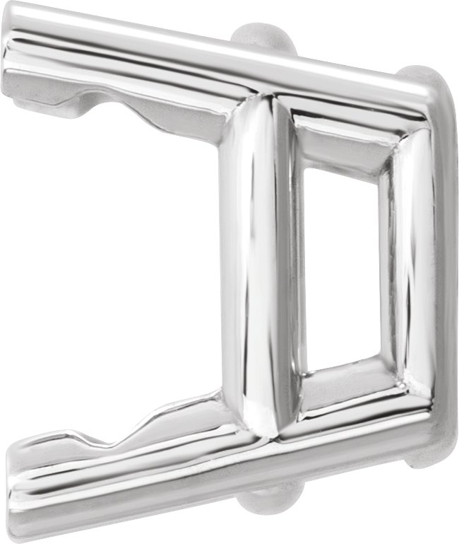 Pre-Notched Earring Setting