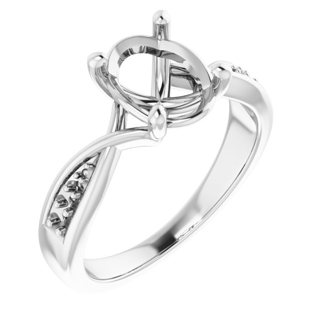 Accented Criss-Cross Ring