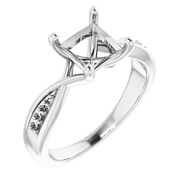 Accented Criss-Cross Ring