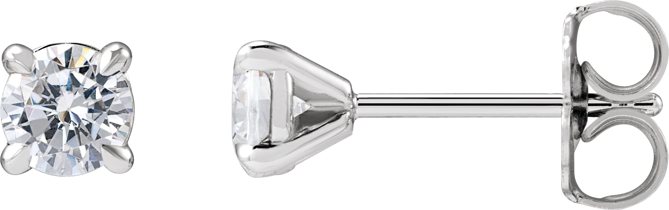 0.50 CTW Lab Grown Diamond Cocktail Style Stud Earrings