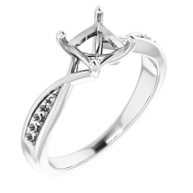 Accented Criss-Cross Ring