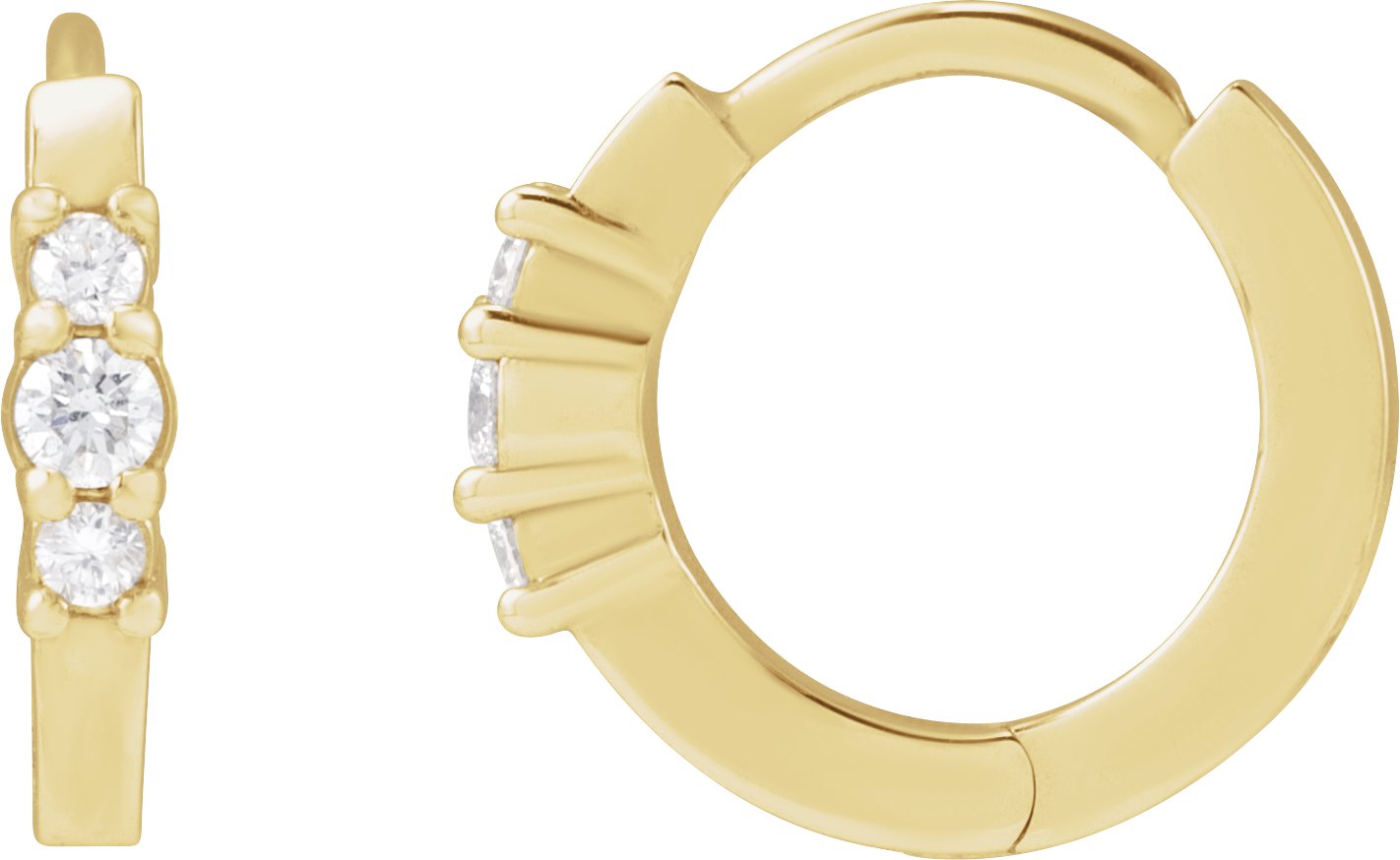 Hinged Hoop Earrings