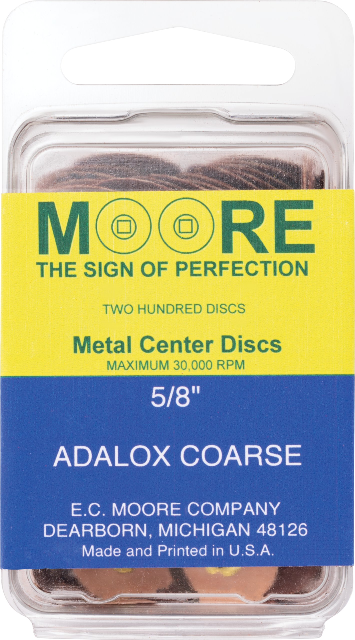 Moore's® Adalox® Snap-On Discs