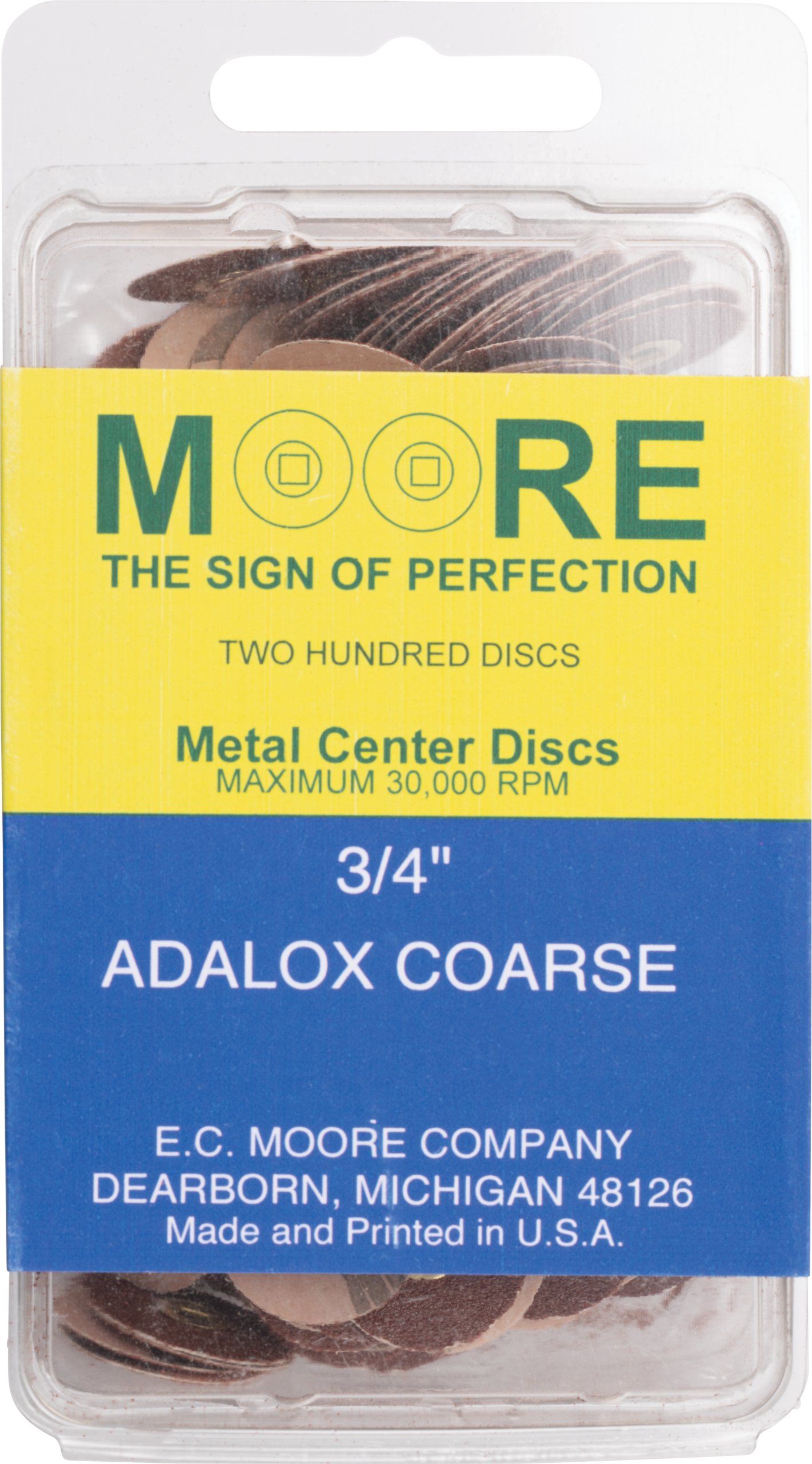 Moore's® Adalox® Snap-On Discs