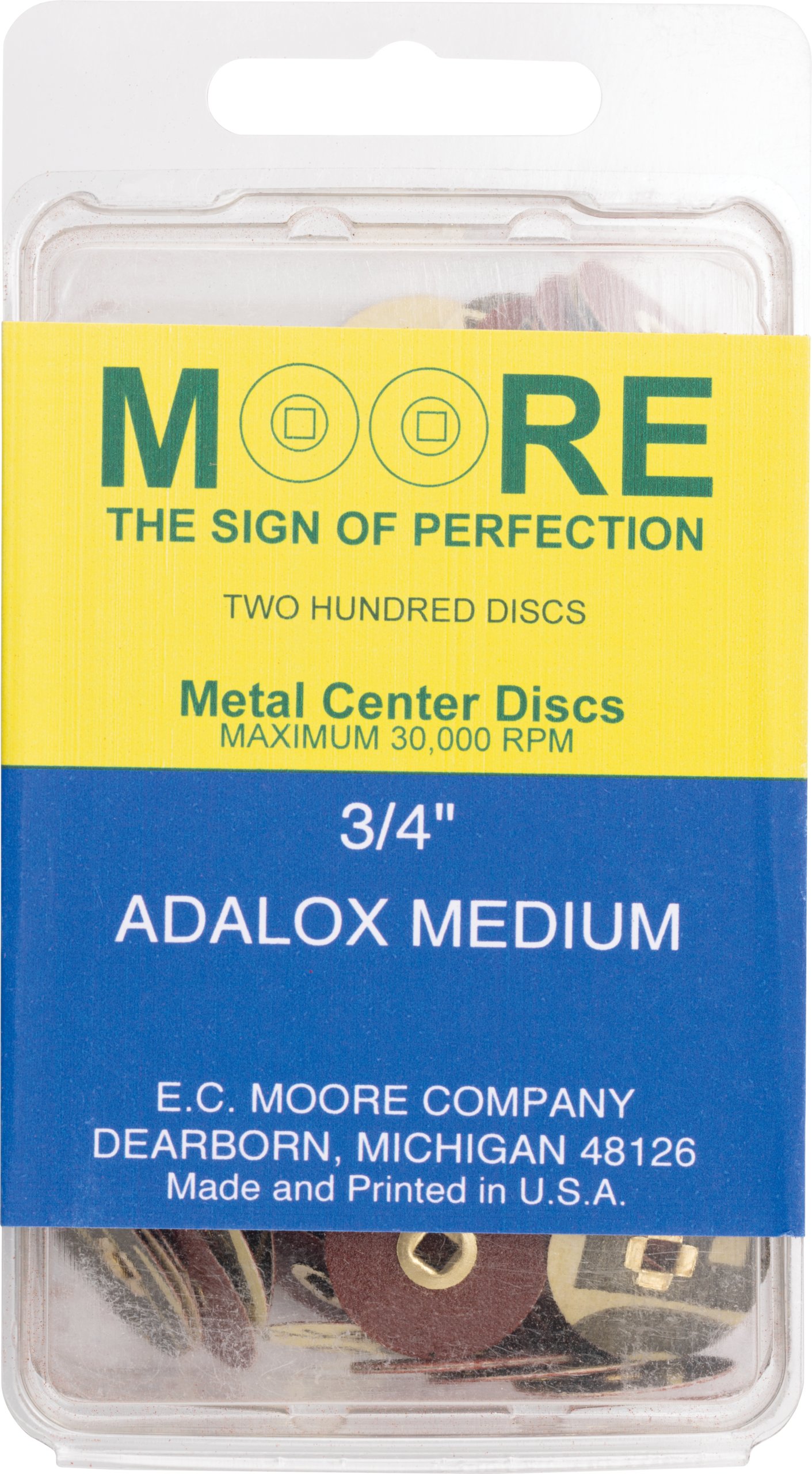 Moore's® Adalox® Snap-On Discs