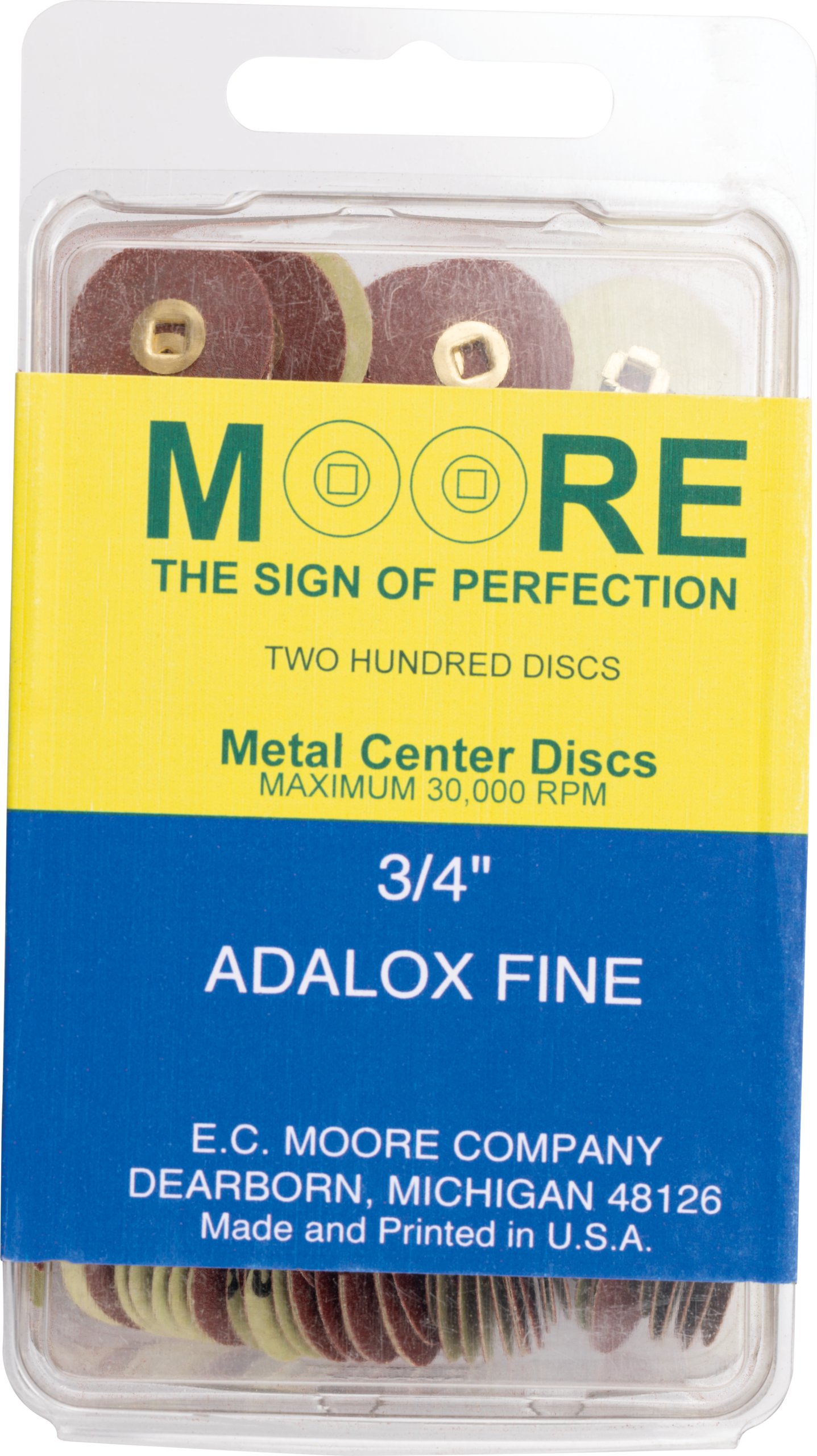 Moore's® Adalox® Snap-On Discs