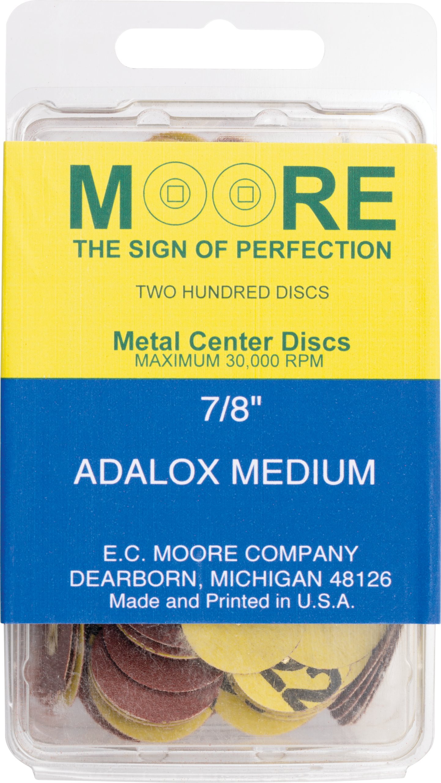 Moore's® Adalox® Snap-On Discs