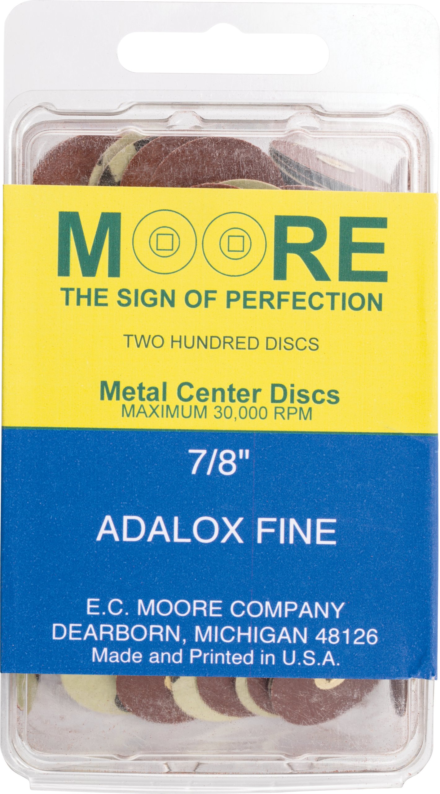 Moore's® Adalox® Snap-On Discs