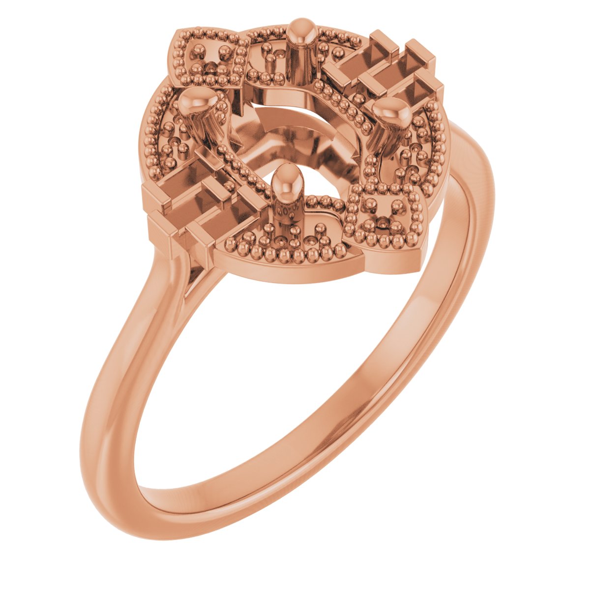 Accented Engagement Ring or Band