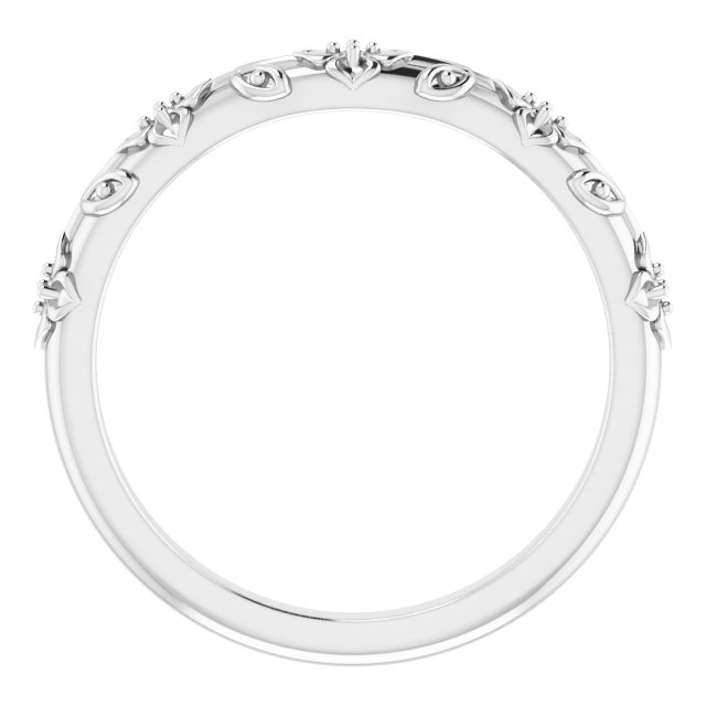 Band Mounting for 6 mm Cushion Ring view 2