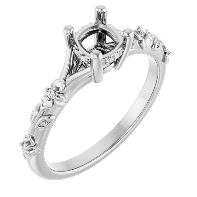 14k White Gold