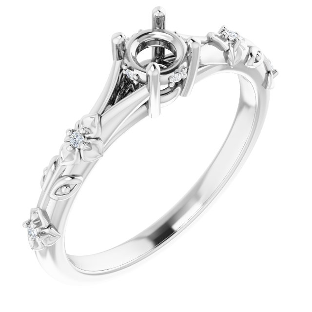 14k White Gold