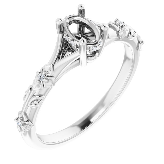 14k White Gold