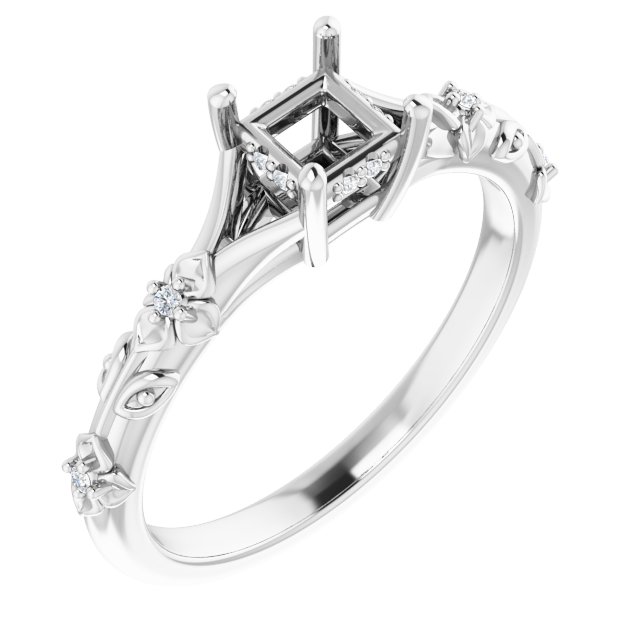 14k White Gold