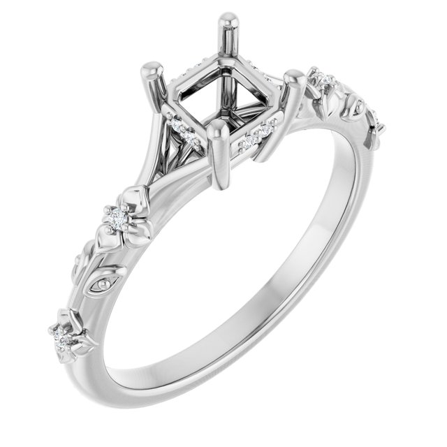 14k White Gold