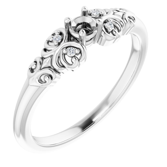 14k White Gold