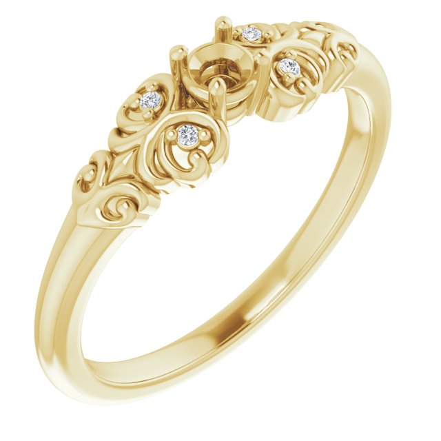 14k Yellow Gold