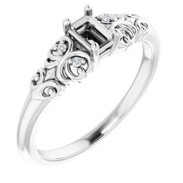 14k White Gold