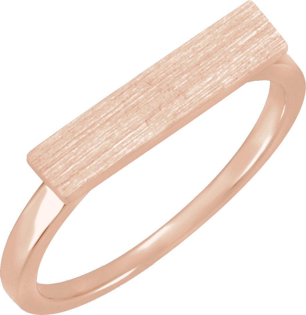 Rectangle Signet Ring