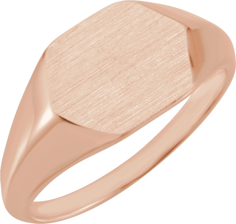 Geometric Signet Ring