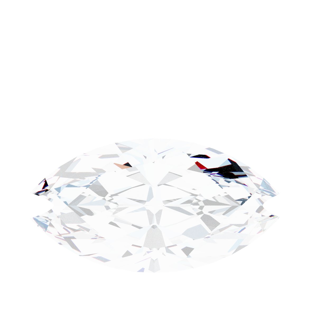 Marquise 2-Prong Claw Dangle